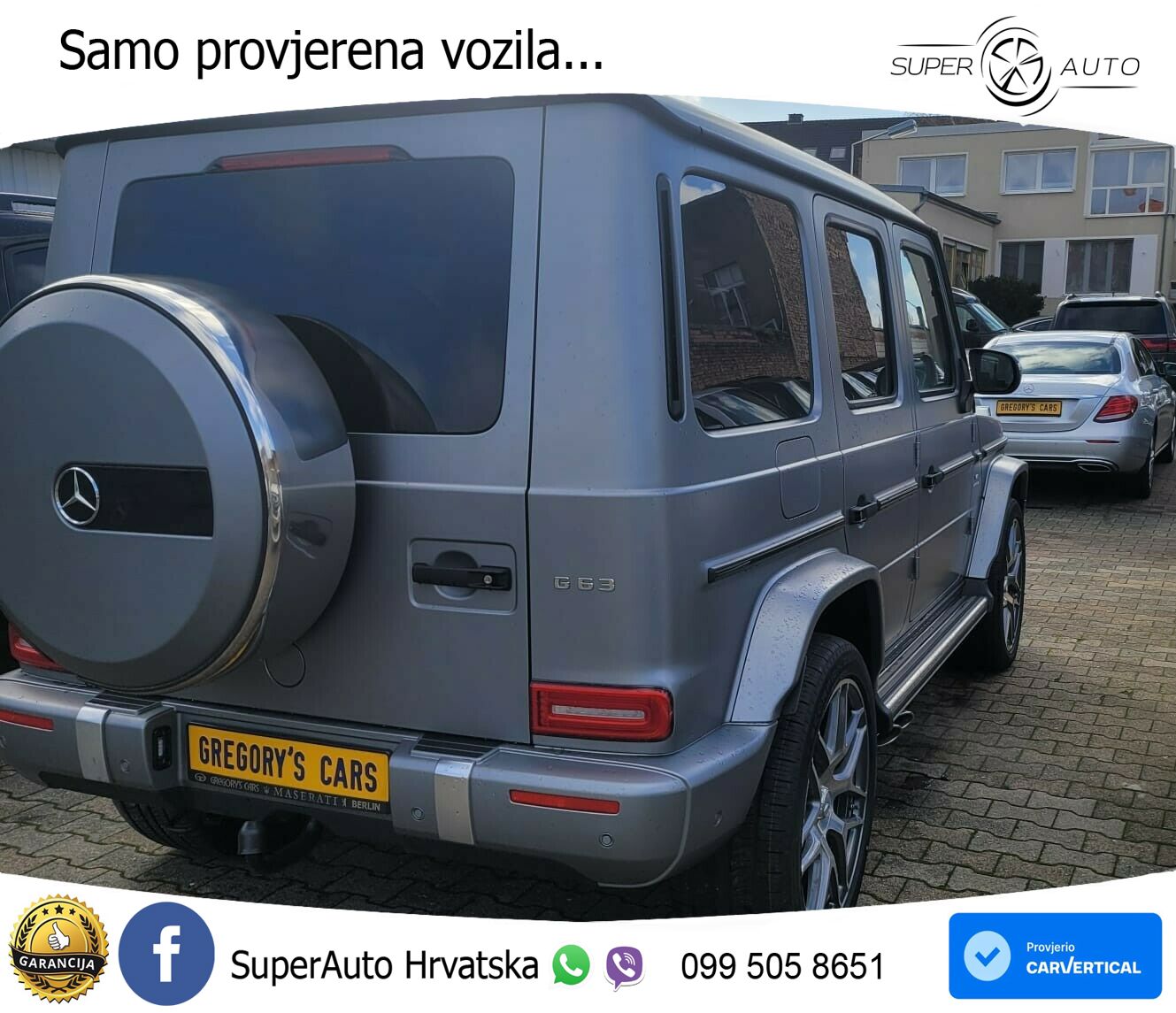 Mercedes AMG G 63 Long V8 (585 KS) 4MATIC 9G-TRONIC AMG SPEEDSHIFT PLUS