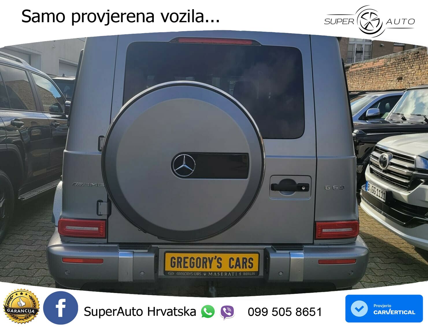 Mercedes AMG G 63 Long V8 (585 KS) 4MATIC 9G-TRONIC AMG SPEEDSHIFT PLUS