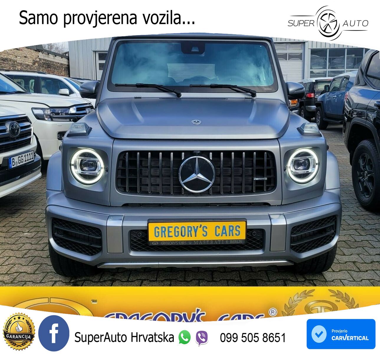 Mercedes AMG G 63 Long V8 (585 KS) 4MATIC 9G-TRONIC AMG SPEEDSHIFT PLUS