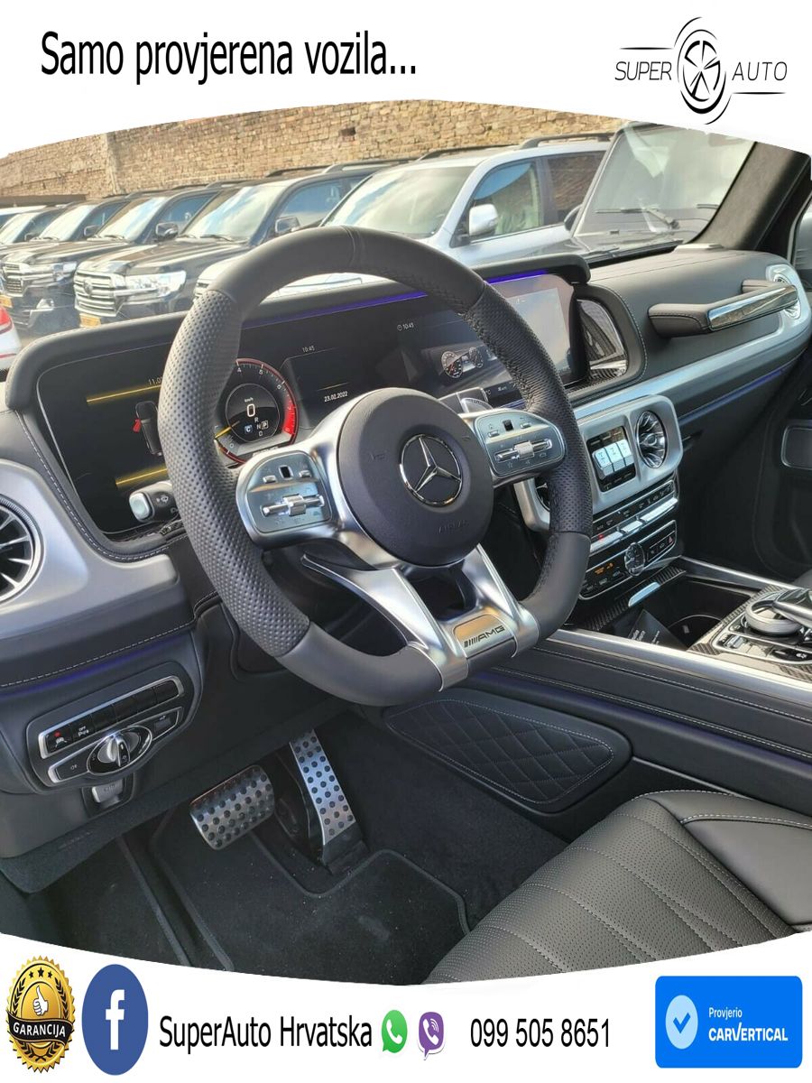 Mercedes AMG G 63 Long V8 (585 KS) 4MATIC 9G-TRONIC AMG SPEEDSHIFT PLUS