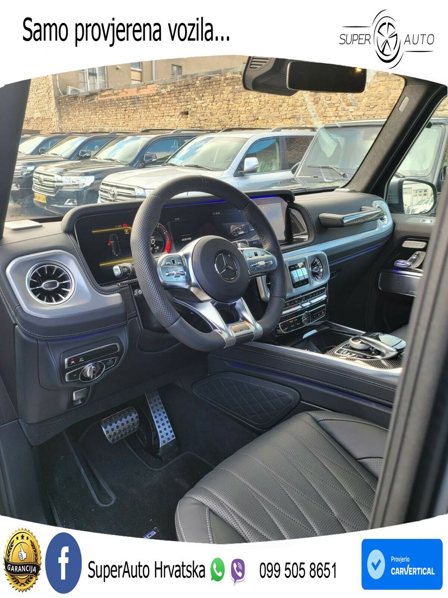 Mercedes AMG G 63 Long V8 (585 KS) 4MATIC 9G-TRONIC AMG SPEEDSHIFT PLUS