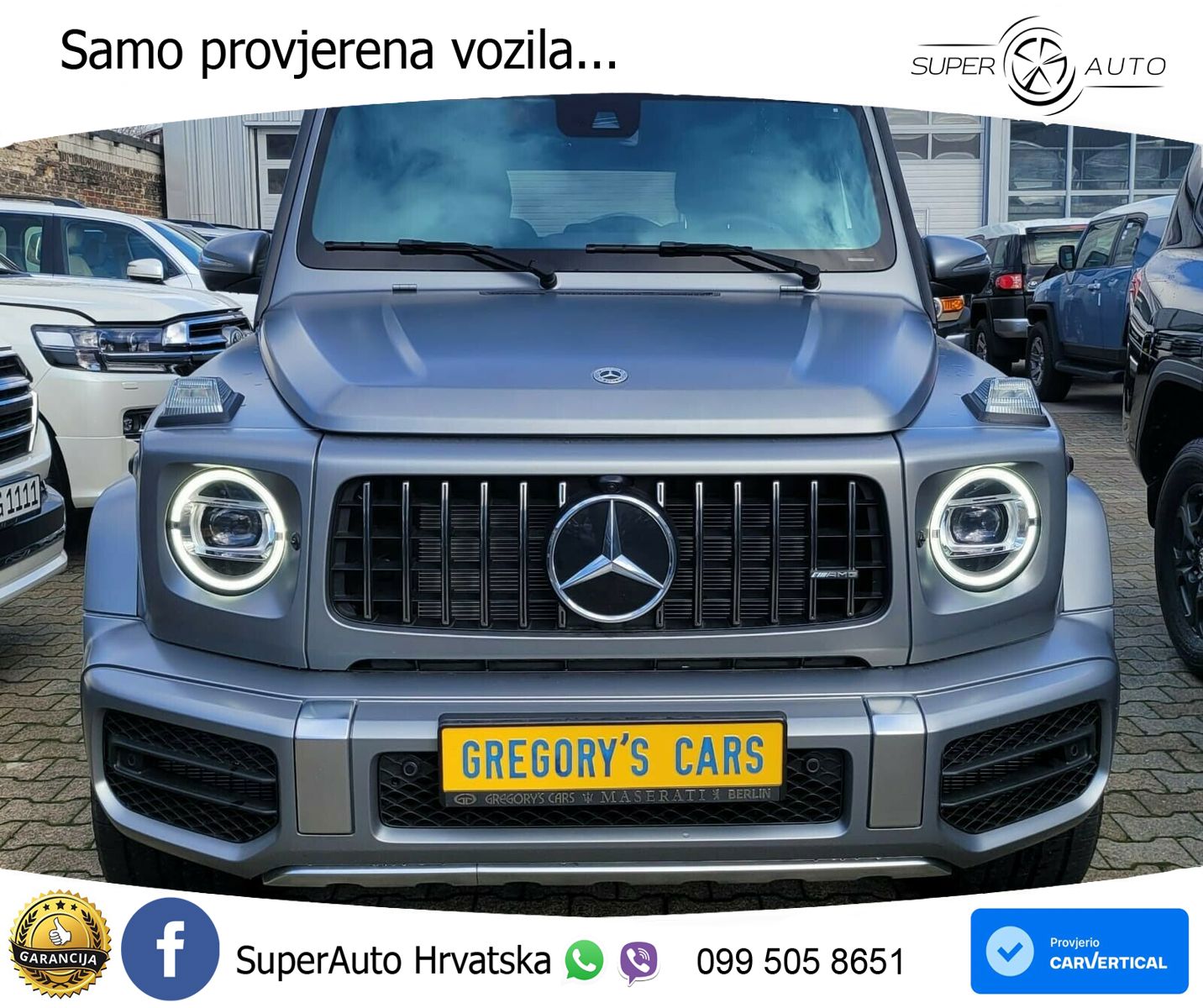 Mercedes AMG G 63 Long V8 (585 KS) 4MATIC 9G-TRONIC AMG SPEEDSHIFT PLUS