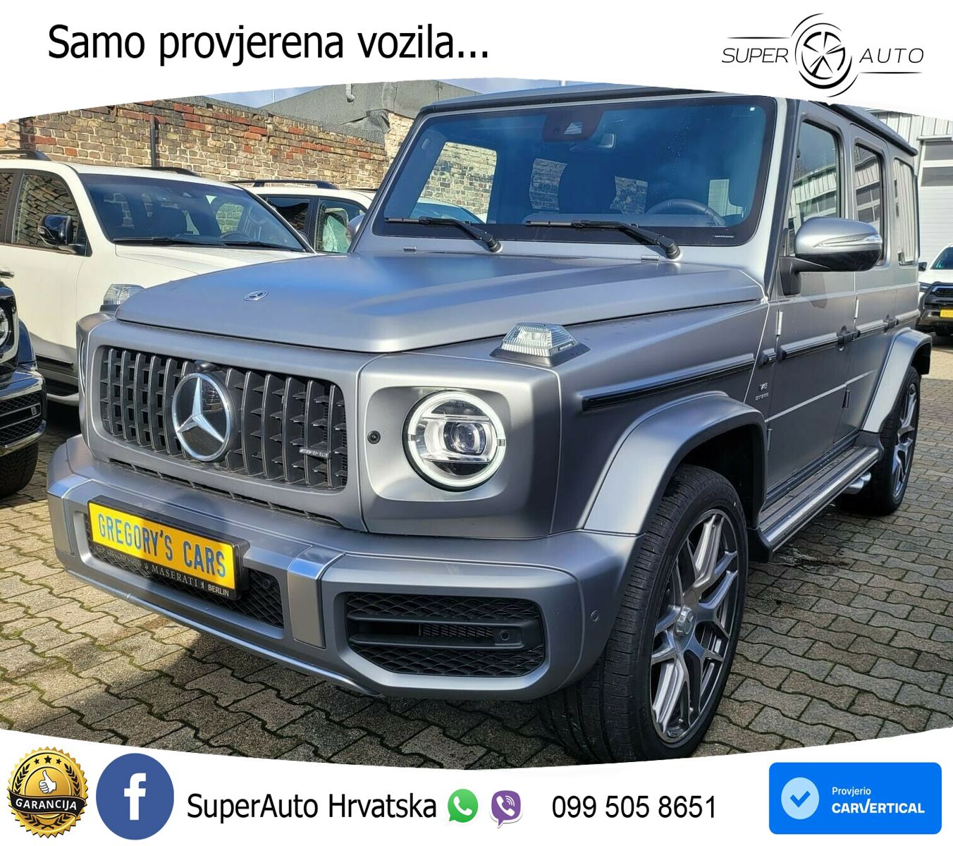 Mercedes AMG G 63 Long V8 (585 KS) 4MATIC 9G-TRONIC AMG SPEEDSHIFT PLUS