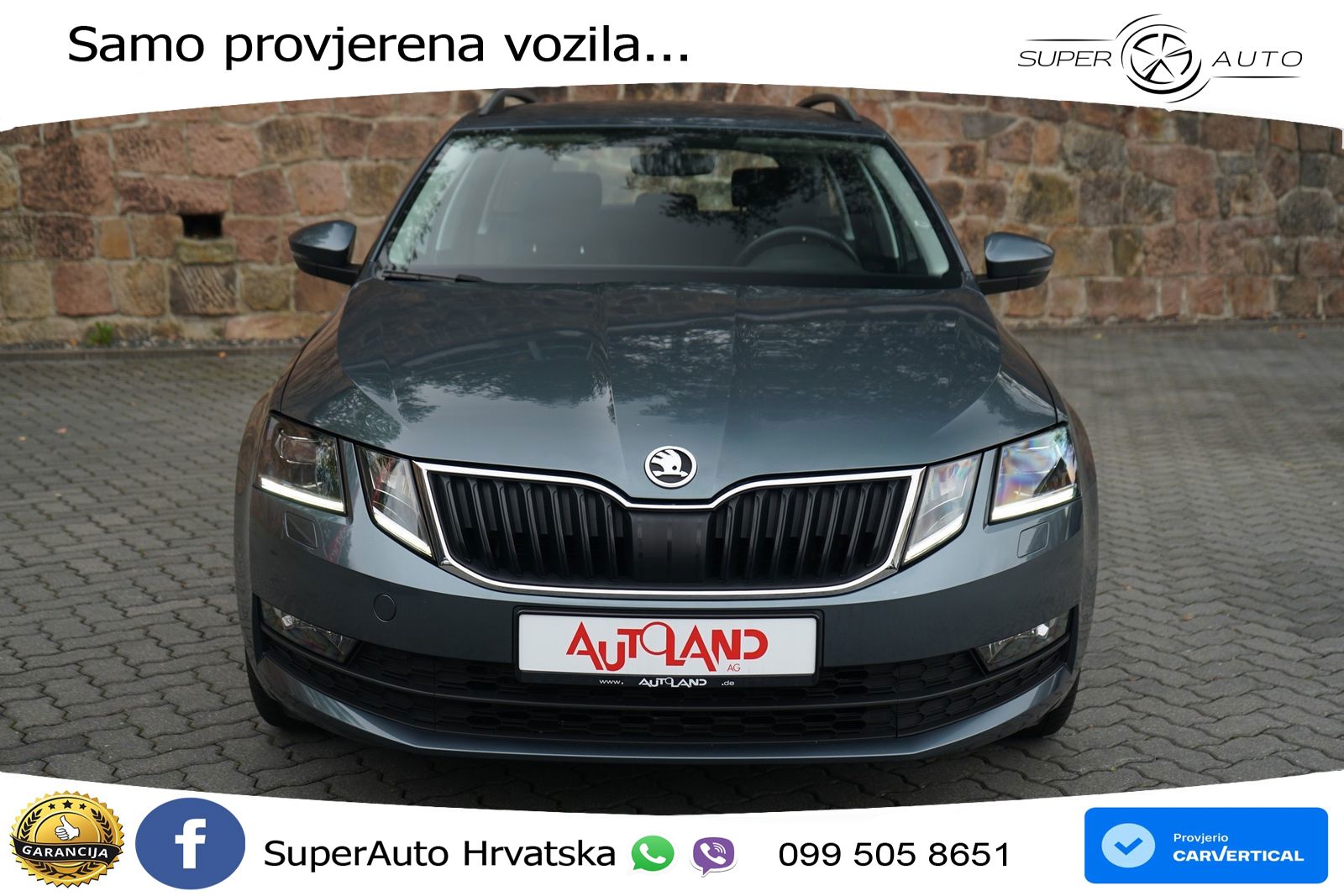 Škoda Octavia Combi 1.5 TSI (150 KS) LED+GR SJED+ACC