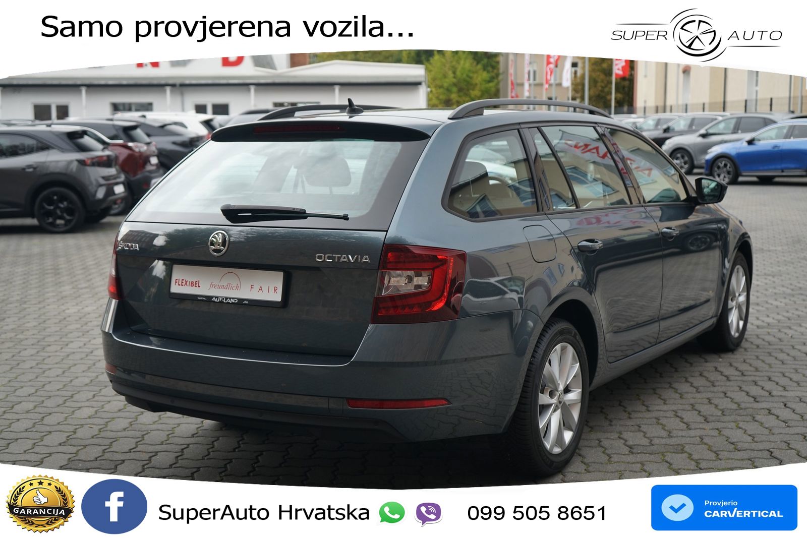 Škoda Octavia Combi 1.5 TSI (150 KS) LED+GR SJED+ACC