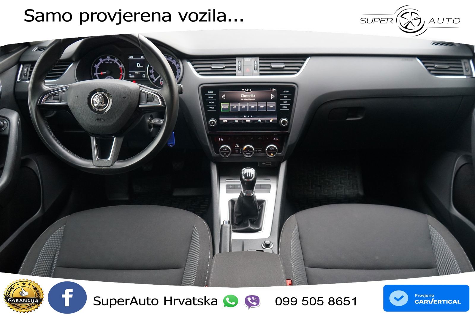 Škoda Octavia Combi 1.5 TSI (150 KS) LED+GR SJED+ACC