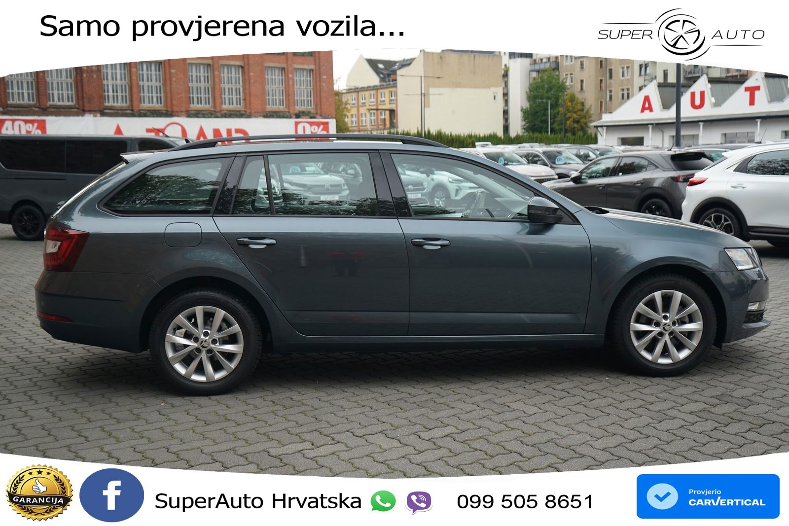 Škoda Octavia Combi 1.5 TSI (150 KS) LED+GR SJED+ACC