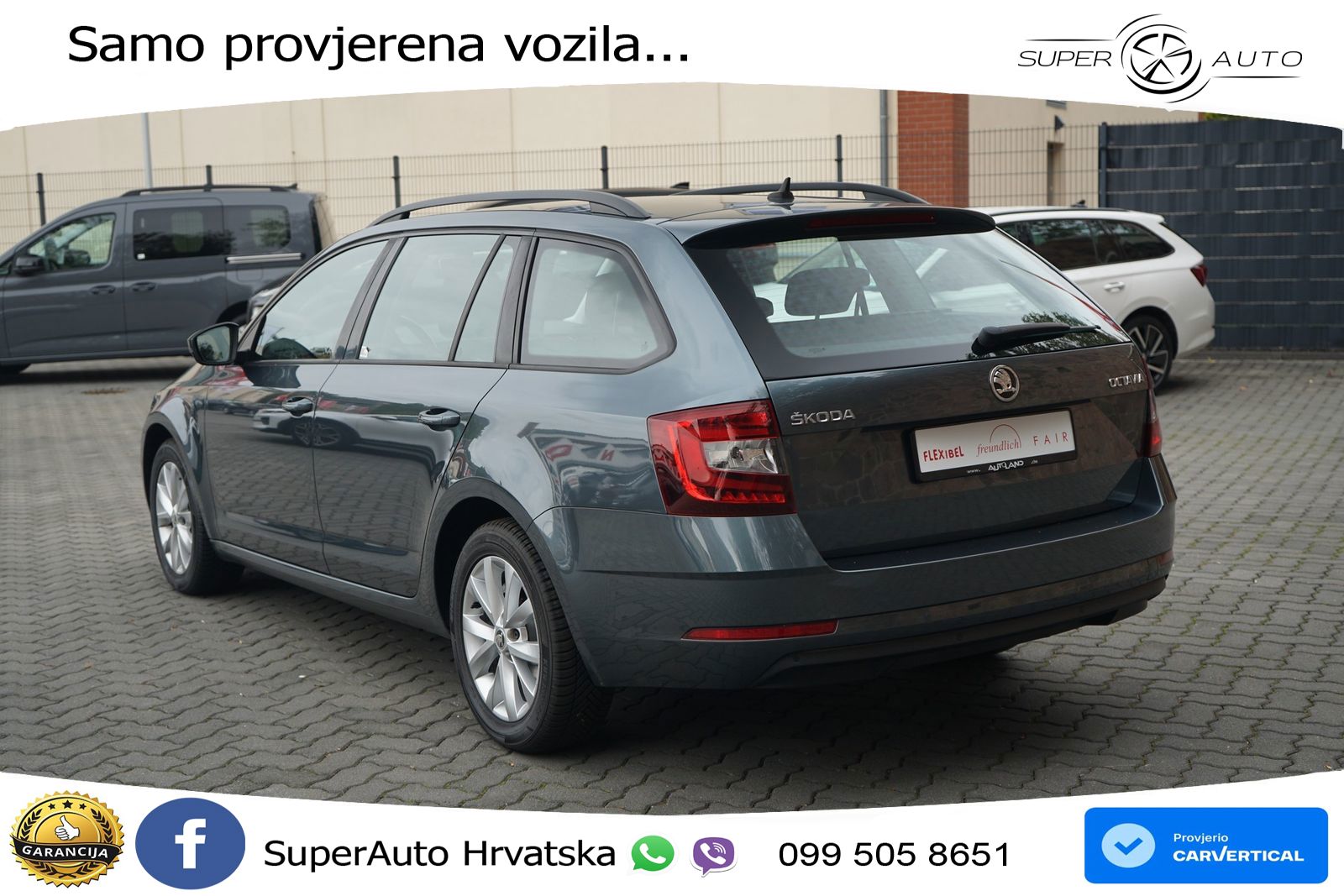 Škoda Octavia Combi 1.5 TSI (150 KS) LED+GR SJED+ACC