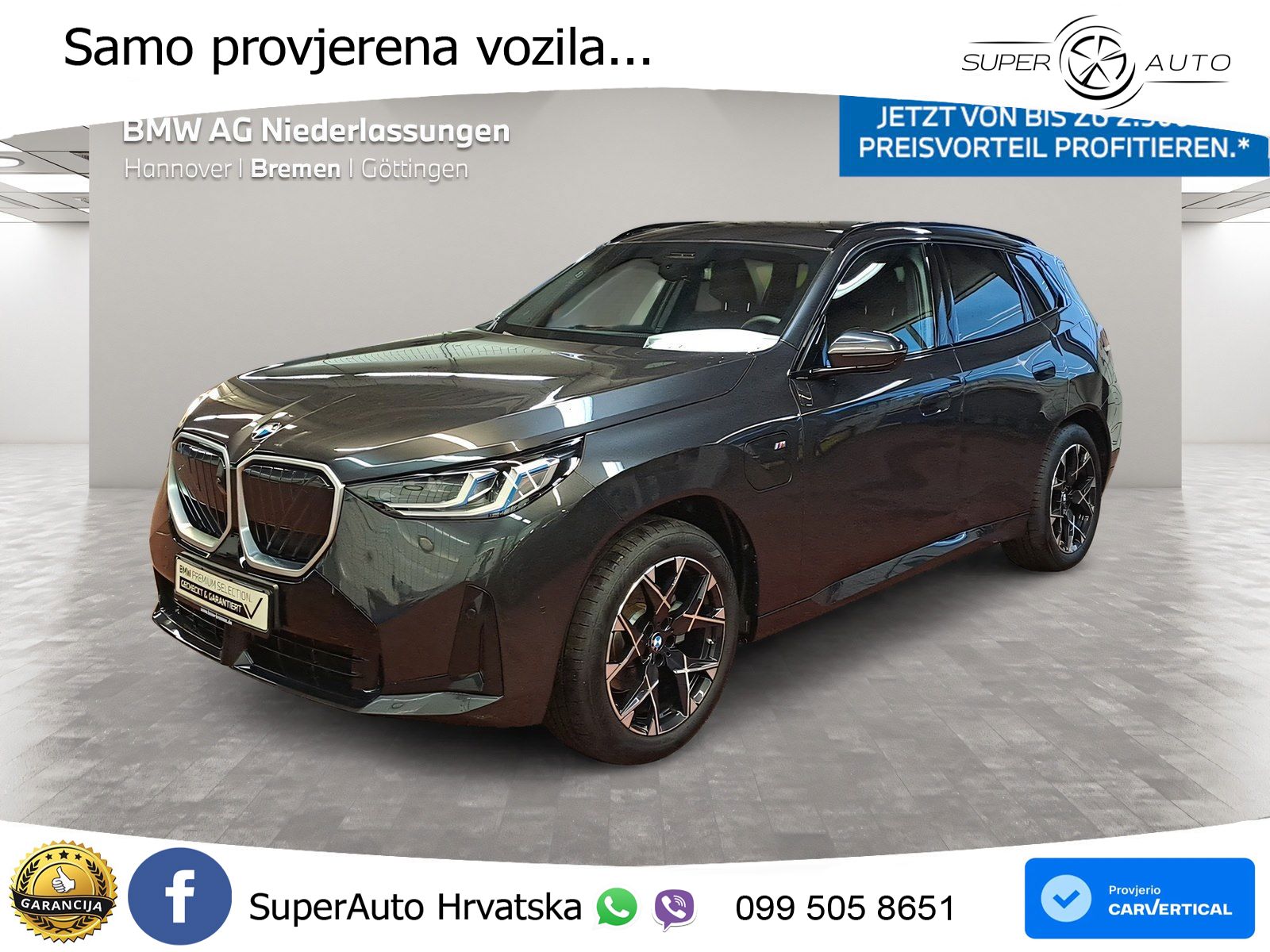 BMW X3 30e xDrive Steptronic M Sport LED+GR SJED+ACC