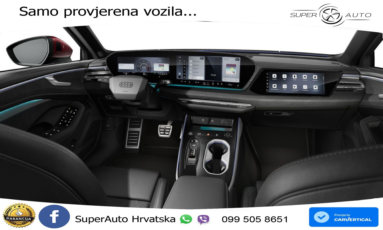Audi A6 2.0 TDI (204 KS) quattro S tronic S line LED+GR SJED+ACC