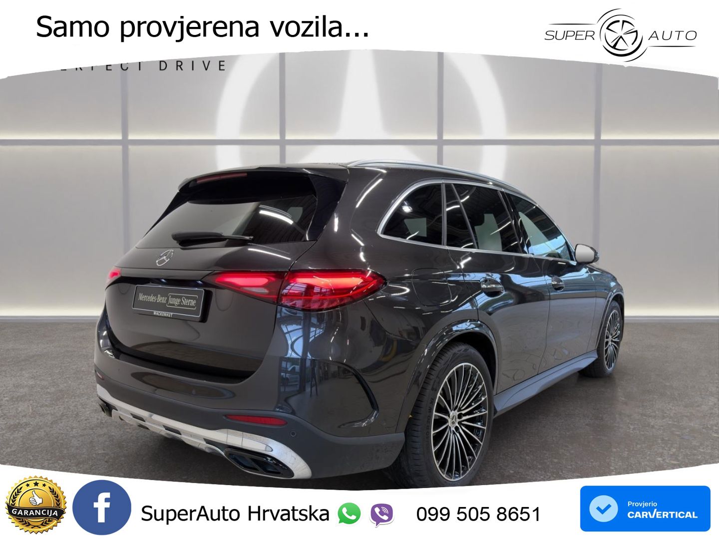 Mercedes GLC 300e (320 KS) 4MATIC 9G-TRONIC AMG ZRAČNI+ACC+GR SJED+360+PANO