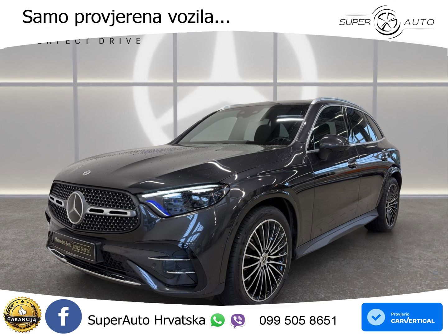 Mercedes GLC 300e (320 KS) 4MATIC 9G-TRONIC AMG ZRAČNI+ACC+GR SJED+360+PANO