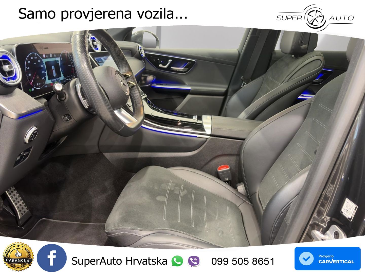 Mercedes GLC 300e (320 KS) 4MATIC 9G-TRONIC AMG ZRAČNI+ACC+GR SJED+360+PANO