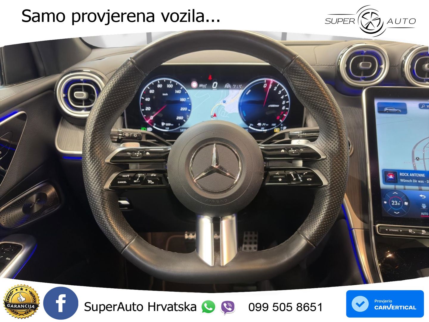Mercedes GLC 300e (320 KS) 4MATIC 9G-TRONIC AMG ZRAČNI+ACC+GR SJED+360+PANO