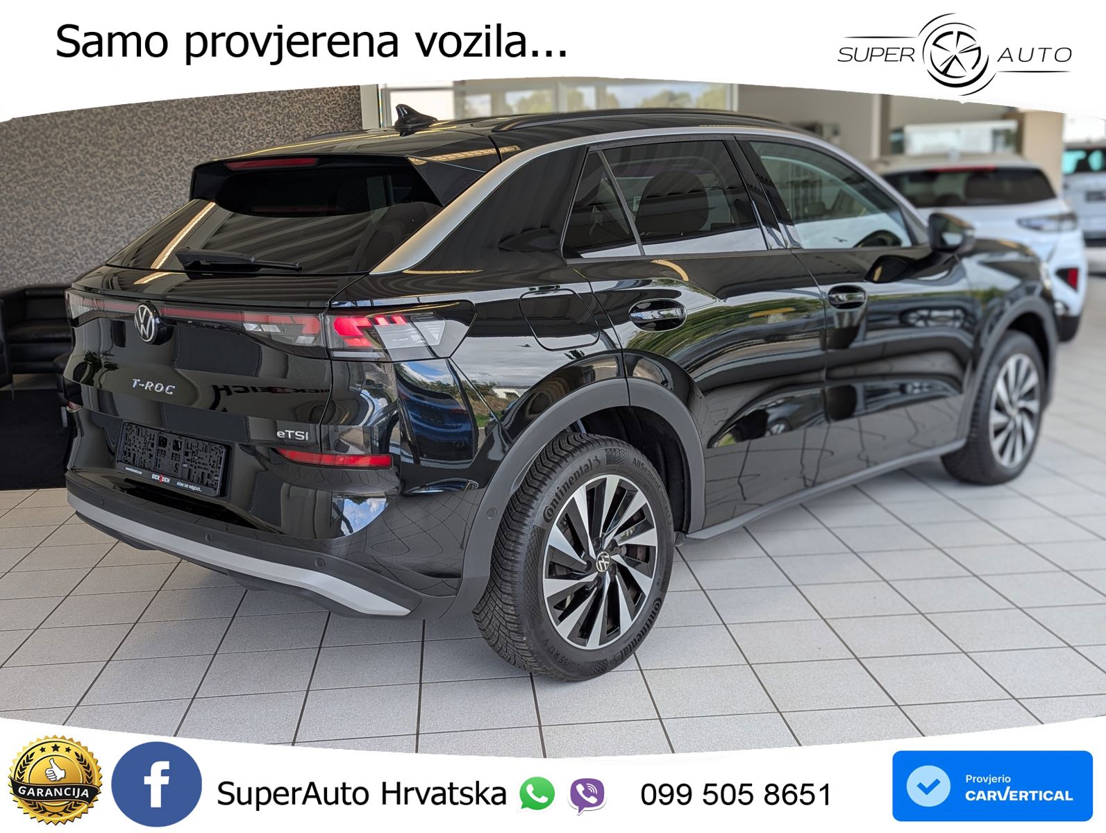 Volkswagen T-Roc 1.5 eTSI (150 KS)  DSG LED+GR SJED+ACC
