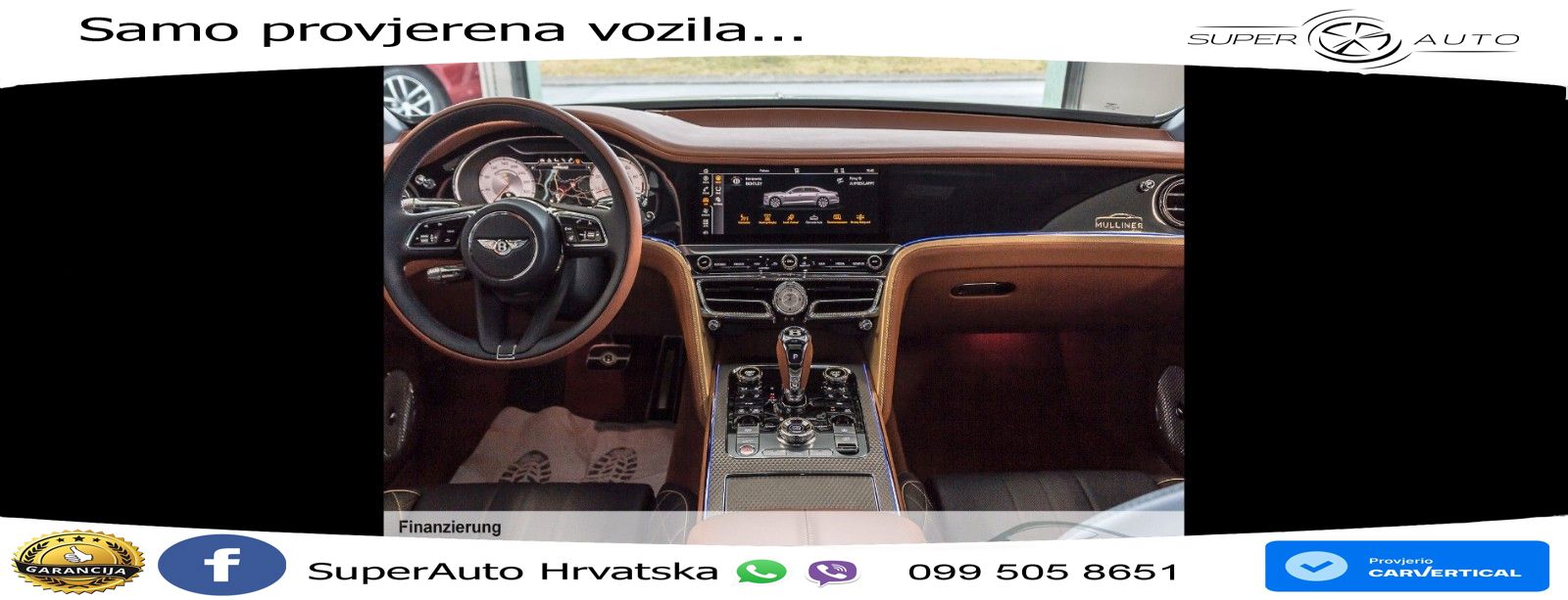 Bentley Flying Spur III 4.0 V8 (550 KS) AWD Automatic LED+GR SJED+ACC