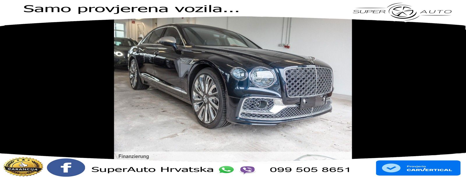 Bentley Flying Spur III 4.0 V8 (550 KS) AWD Automatic LED+GR SJED+ACC