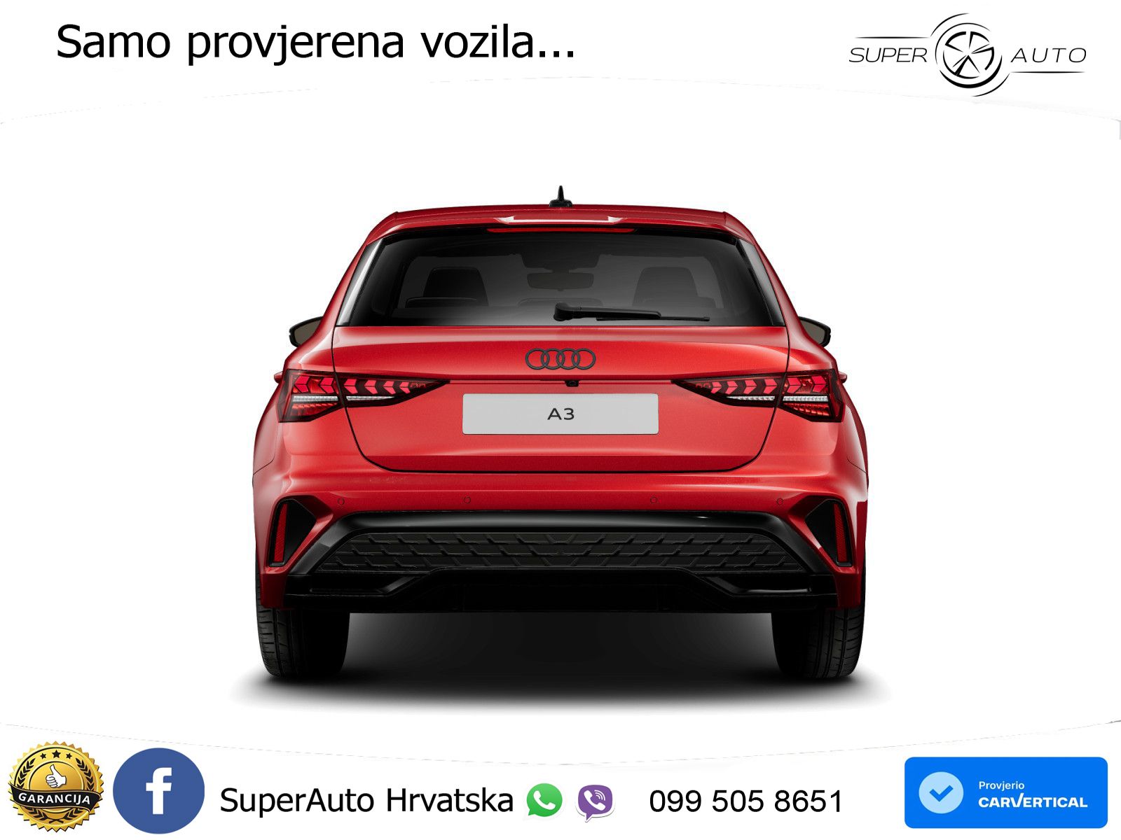 Audi A3 45 TFSIe (272 KS) S tronic 2x S line LED+GR SJED+ACC