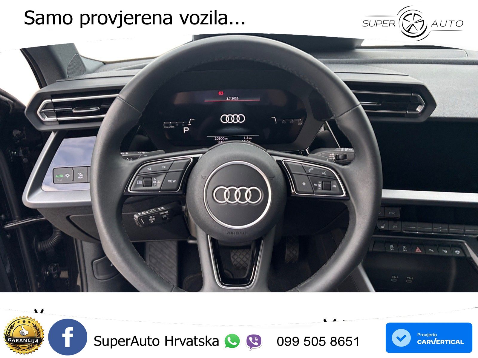Audi A3 Sportback 30 TFSI (116 KS) Mild Hybrid S tronic