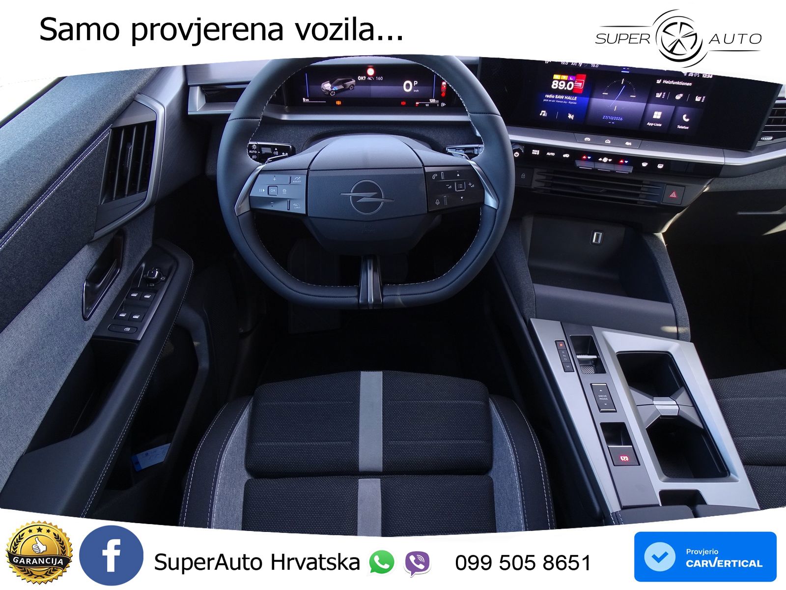 Opel Grandland 1.2 Turbo (145 KS) Hybrid eDCT LED+GR SJED+ACC