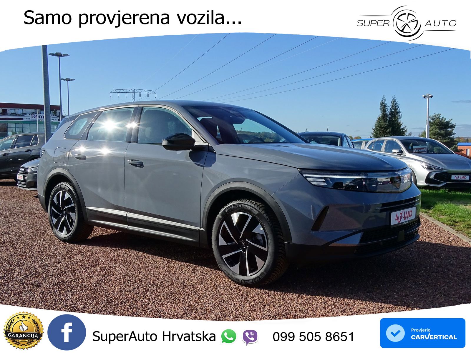 Opel Grandland 1.2 Turbo (145 KS) Hybrid eDCT LED+GR SJED+ACC