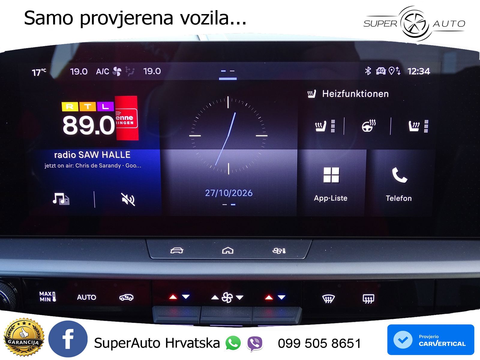 Opel Grandland 1.2 Turbo (145 KS) Hybrid eDCT LED+GR SJED+ACC
