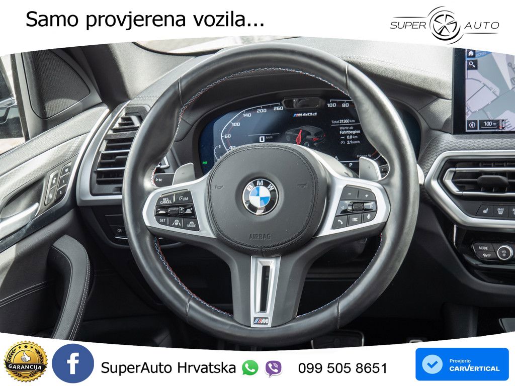 BMW X3 M40d xDrive Steptronic LED+GR SJED+ACC