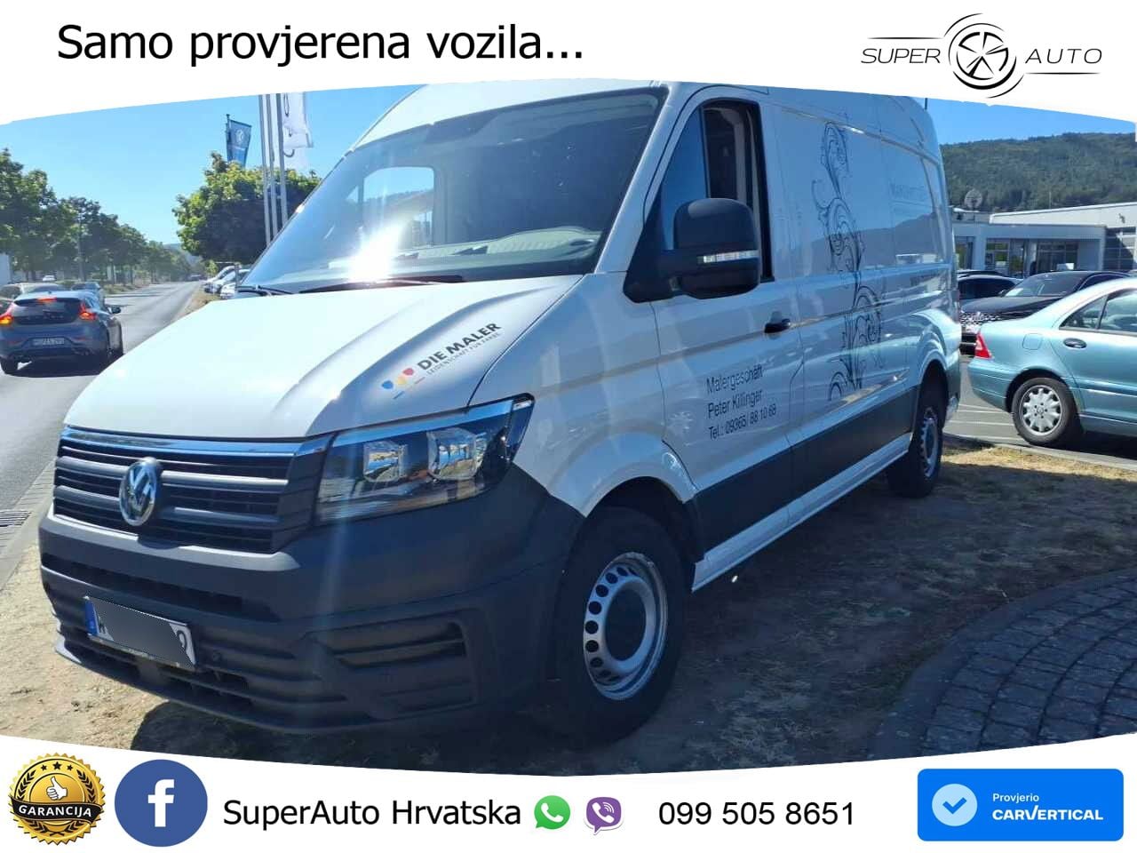 Volkswagen Crafter 35 Kasten MR HD "Eco Profi" 2.0TDI +AHK+ 140 KS