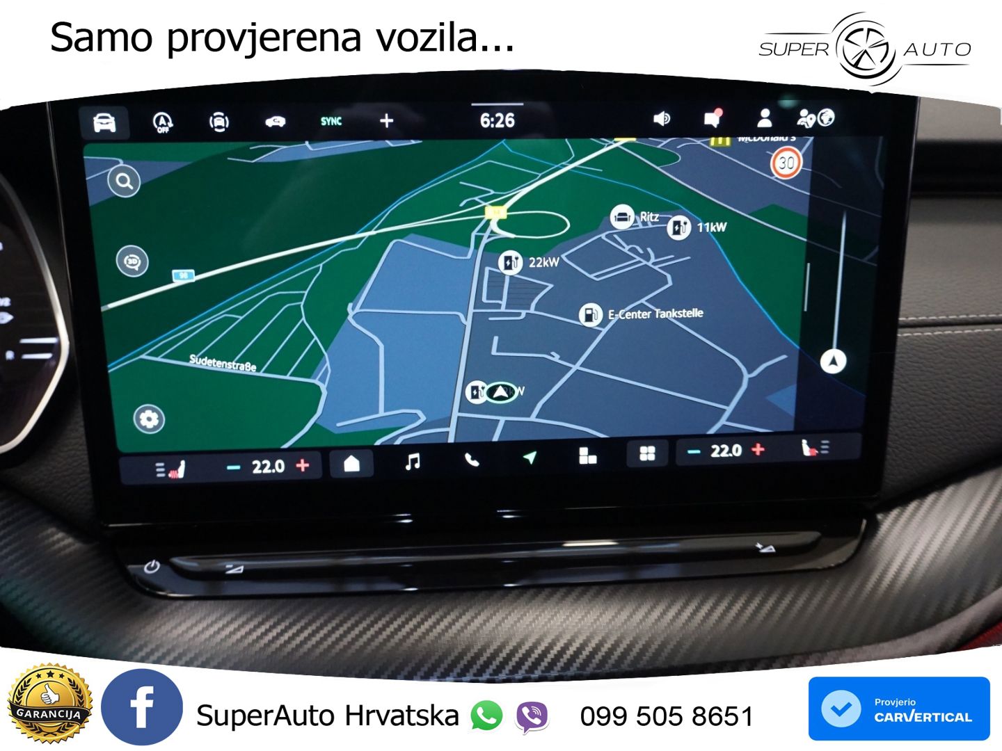 Škoda Octavia Combi 2.0 TSI (204 KS) 4x4 DSG SportLine LED+GR SJED+ACC