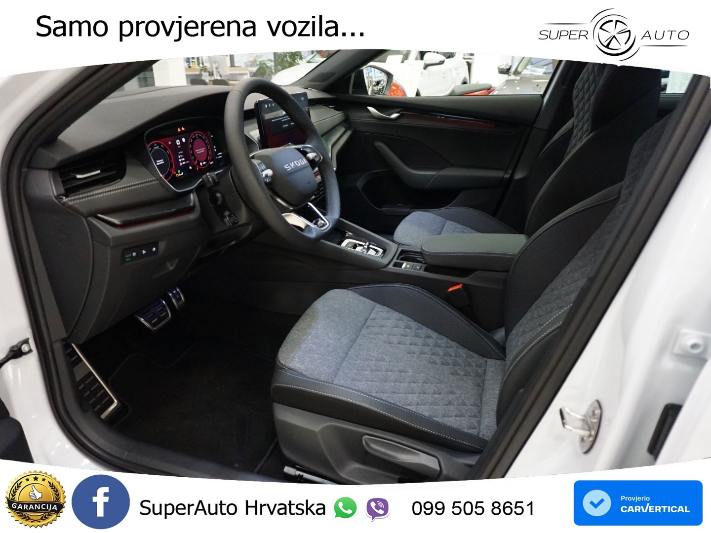 Škoda Octavia Combi 2.0 TSI (204 KS) 4x4 DSG SportLine LED+GR SJED+ACC