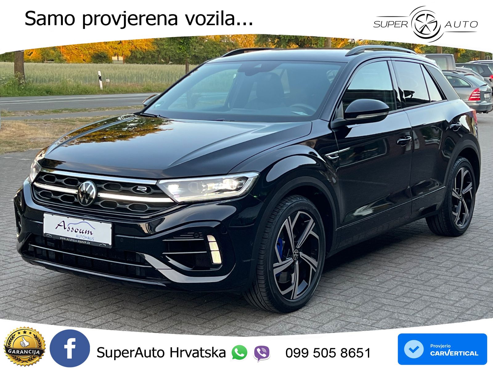 Volkswagen T-Roc I R 2.0 TSI (300 KS) OPF 4M DSG MATRIX+GR SJED+KAM