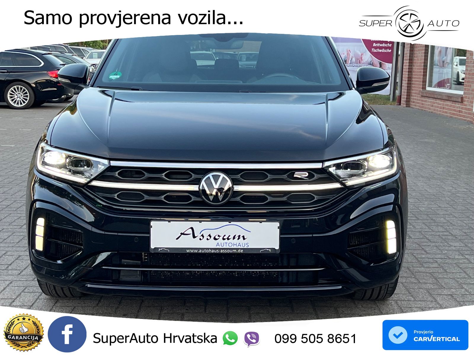Volkswagen T-Roc I R 2.0 TSI (300 KS) OPF 4M DSG MATRIX+GR SJED+KAM