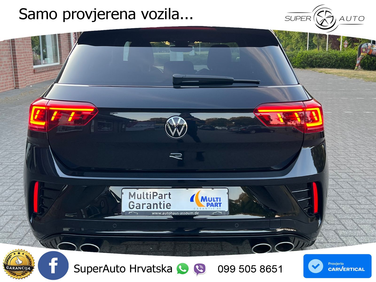 Volkswagen T-Roc I R 2.0 TSI (300 KS) OPF 4M DSG MATRIX+GR SJED+KAM