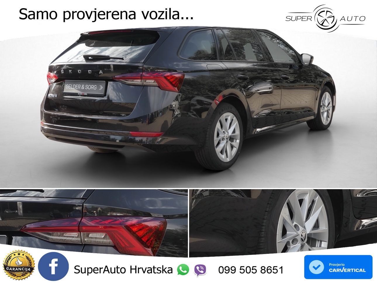 Škoda Octavia Combi 1.5 TSI (150 KS) LED+GR SJED+ACC