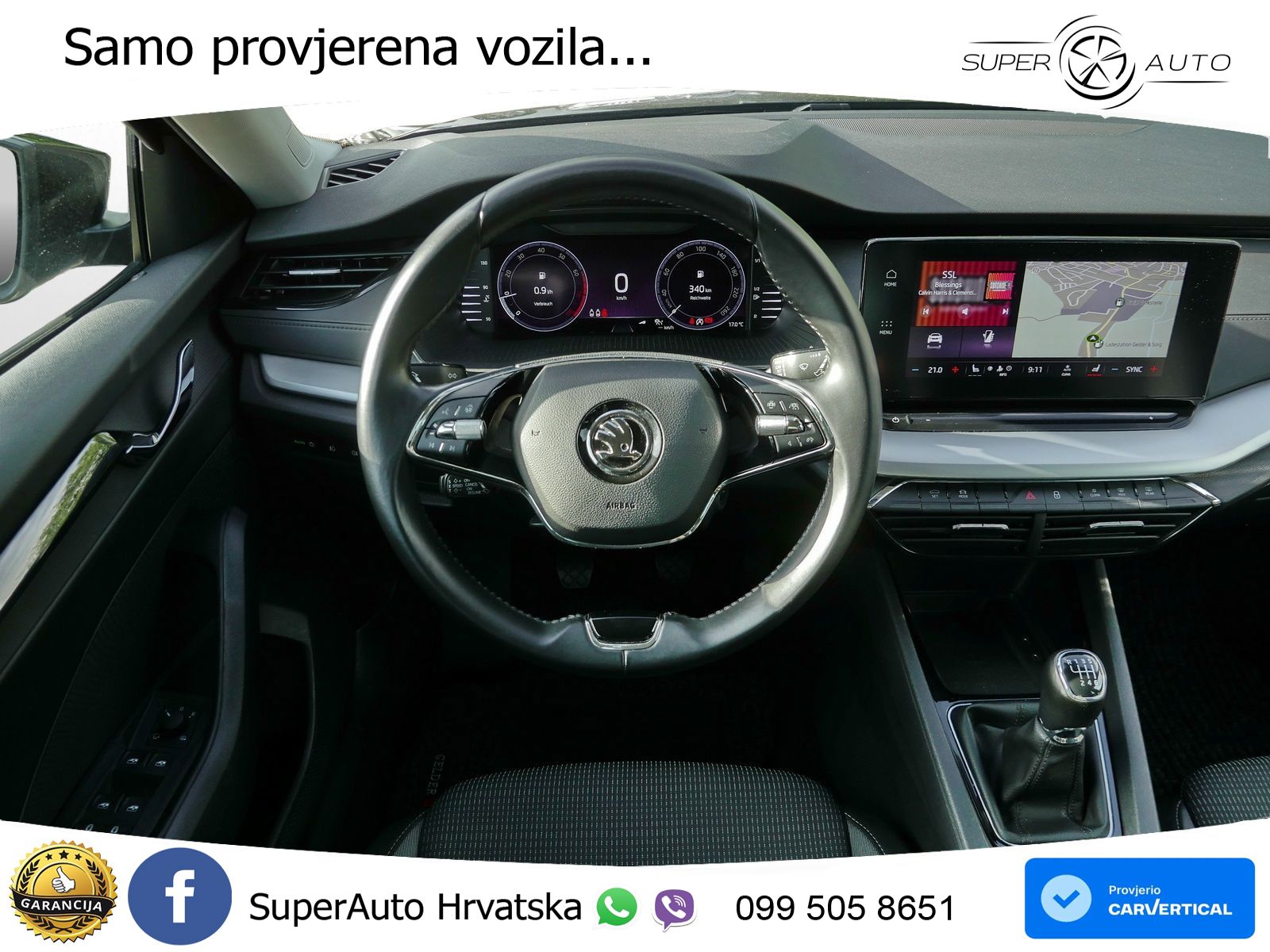 Škoda Octavia Combi 1.5 TSI (150 KS) LED+GR SJED+ACC