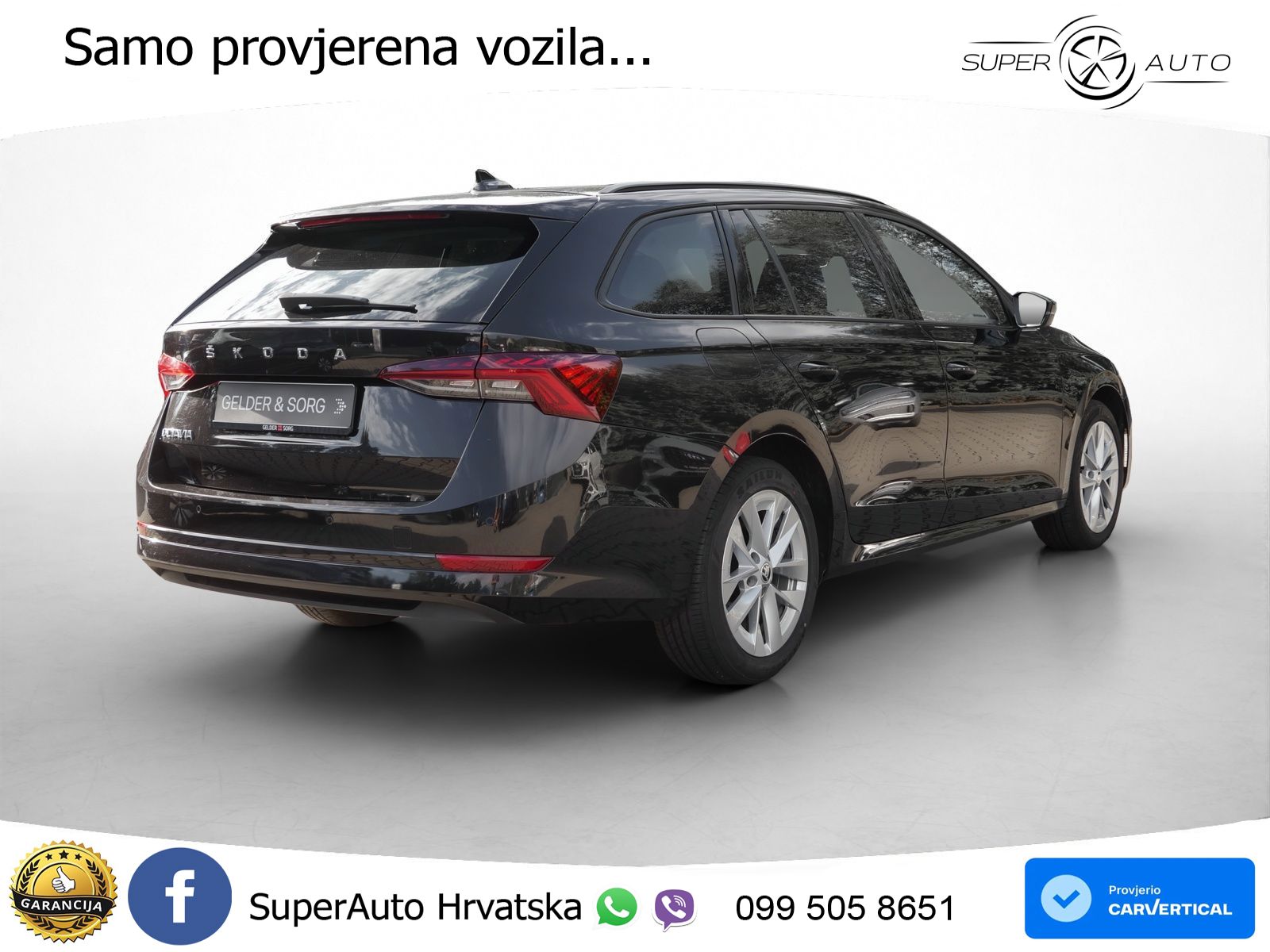 Škoda Octavia Combi 1.5 TSI (150 KS) LED+GR SJED+ACC