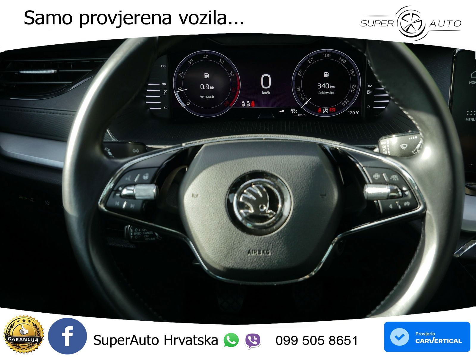 Škoda Octavia Combi 1.5 TSI (150 KS) LED+GR SJED+ACC