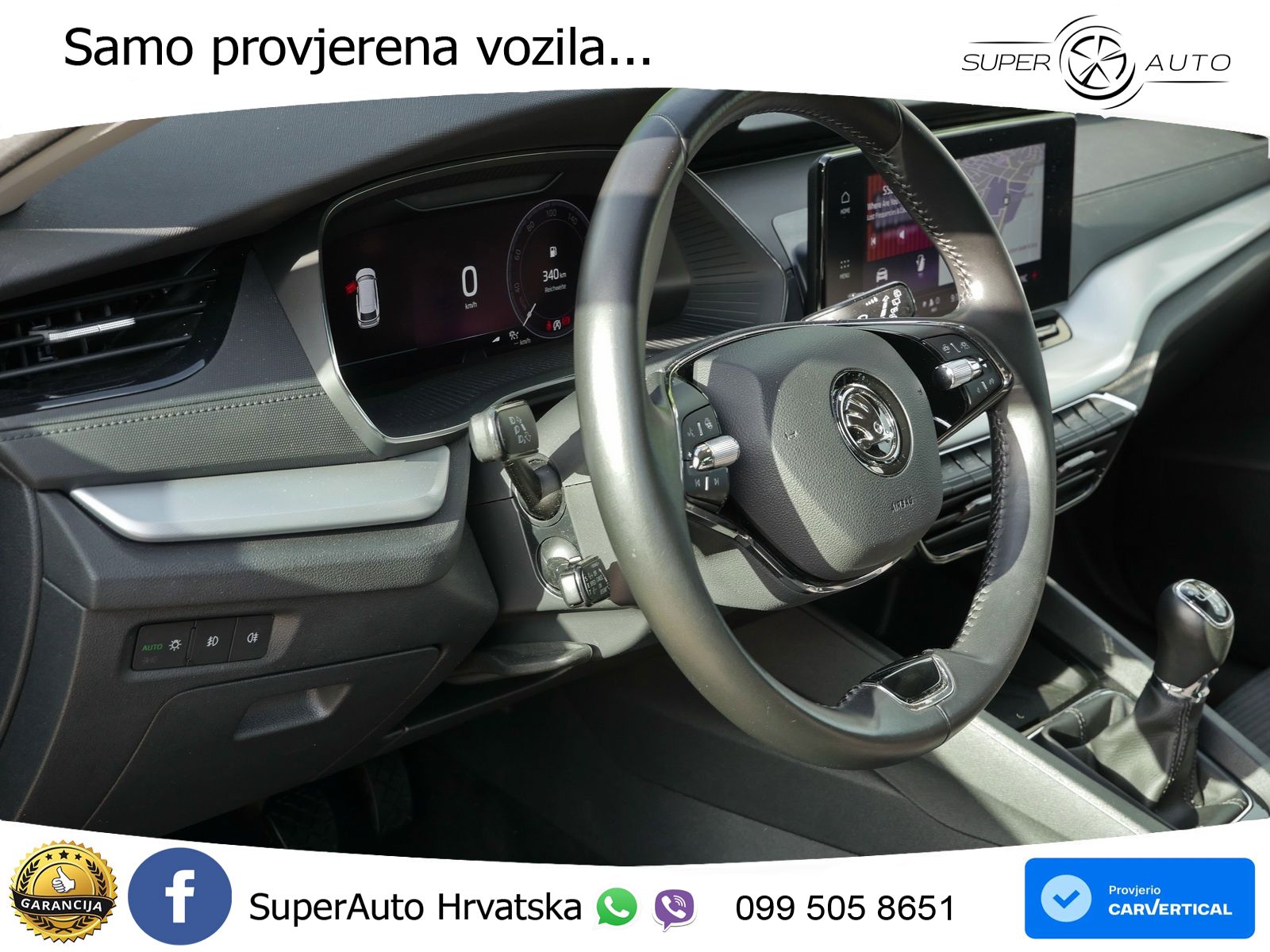 Škoda Octavia Combi 1.5 TSI (150 KS) LED+GR SJED+ACC
