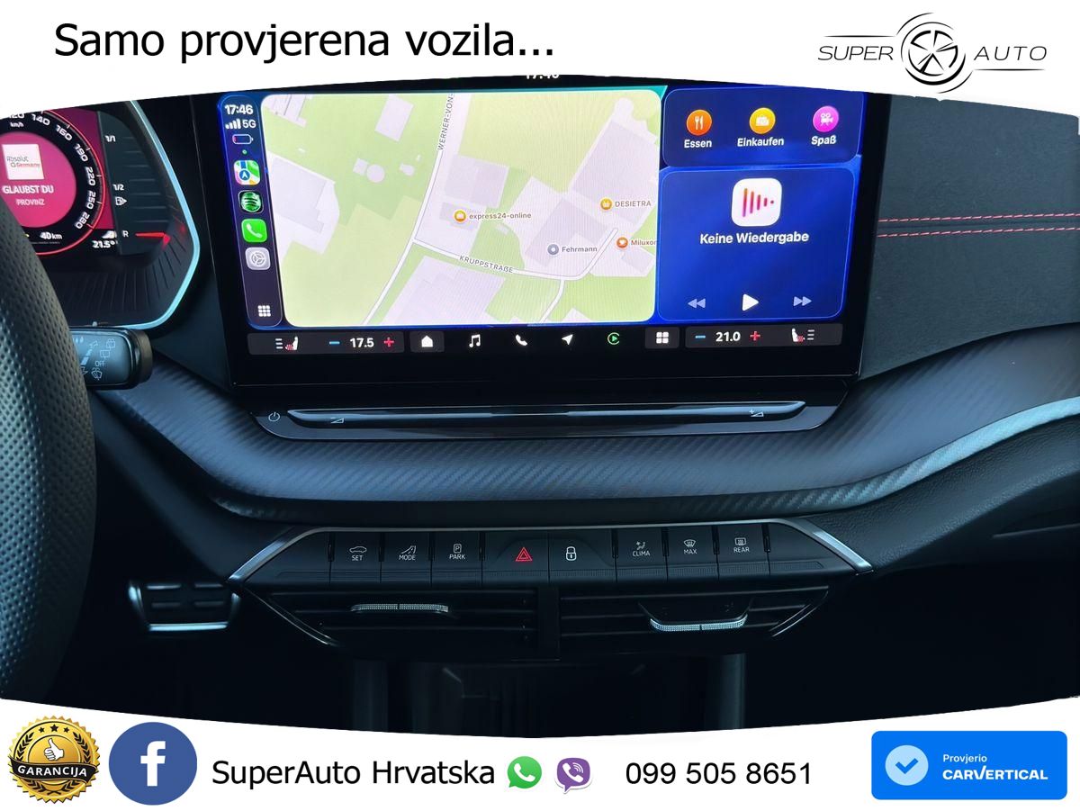 Škoda Octavia Combi RS 2.0 TSI (265 KS) DSG LED+GR SJED+ACC
