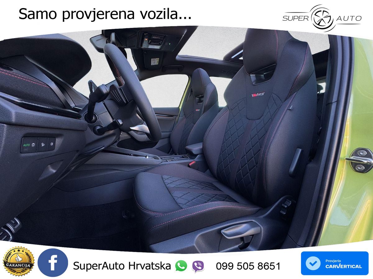 Škoda Octavia Combi RS 2.0 TSI (265 KS) DSG LED+GR SJED+ACC