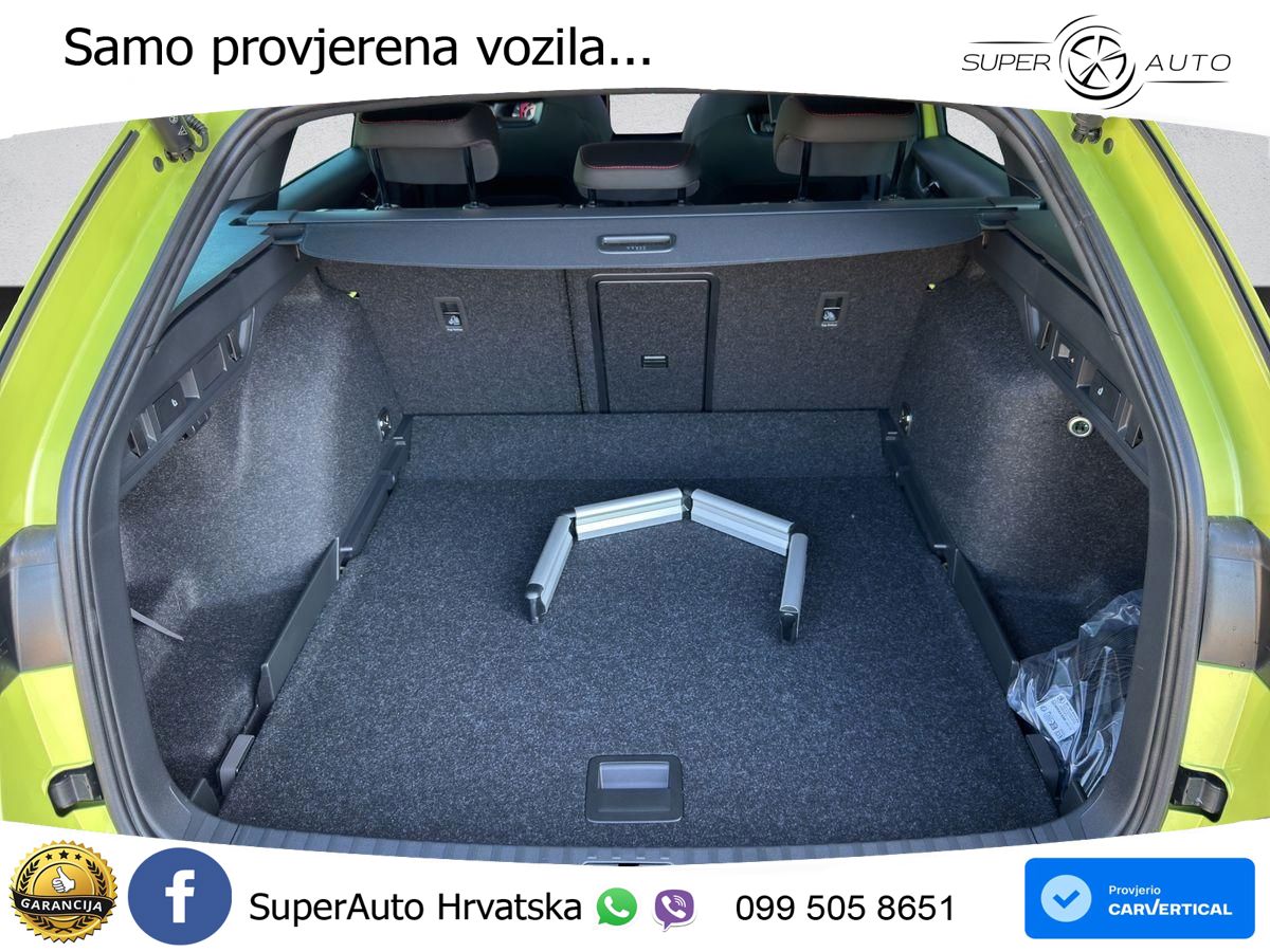 Škoda Octavia Combi RS 2.0 TSI (265 KS) DSG LED+GR SJED+ACC