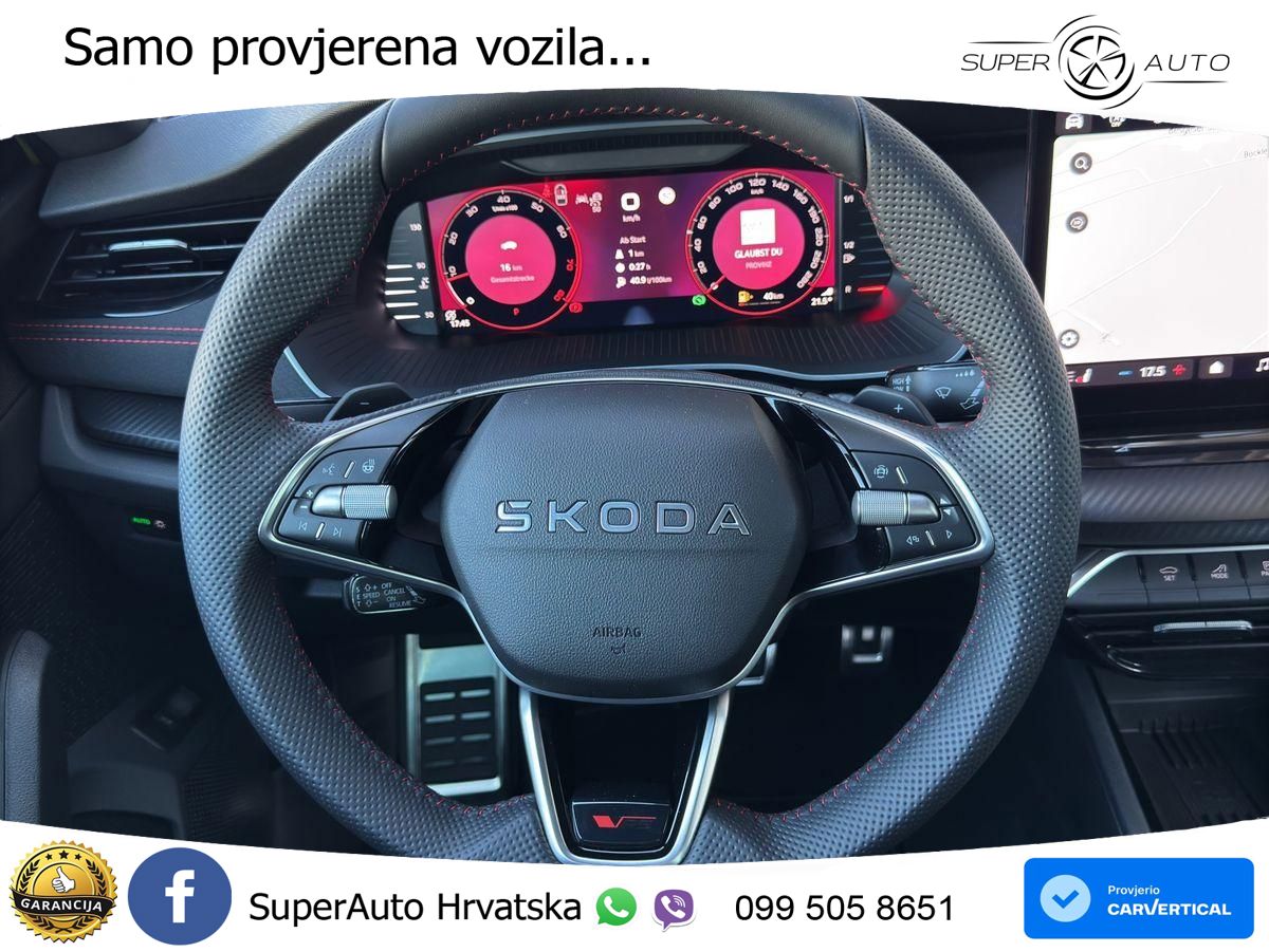 Škoda Octavia Combi RS 2.0 TSI (265 KS) DSG LED+GR SJED+ACC