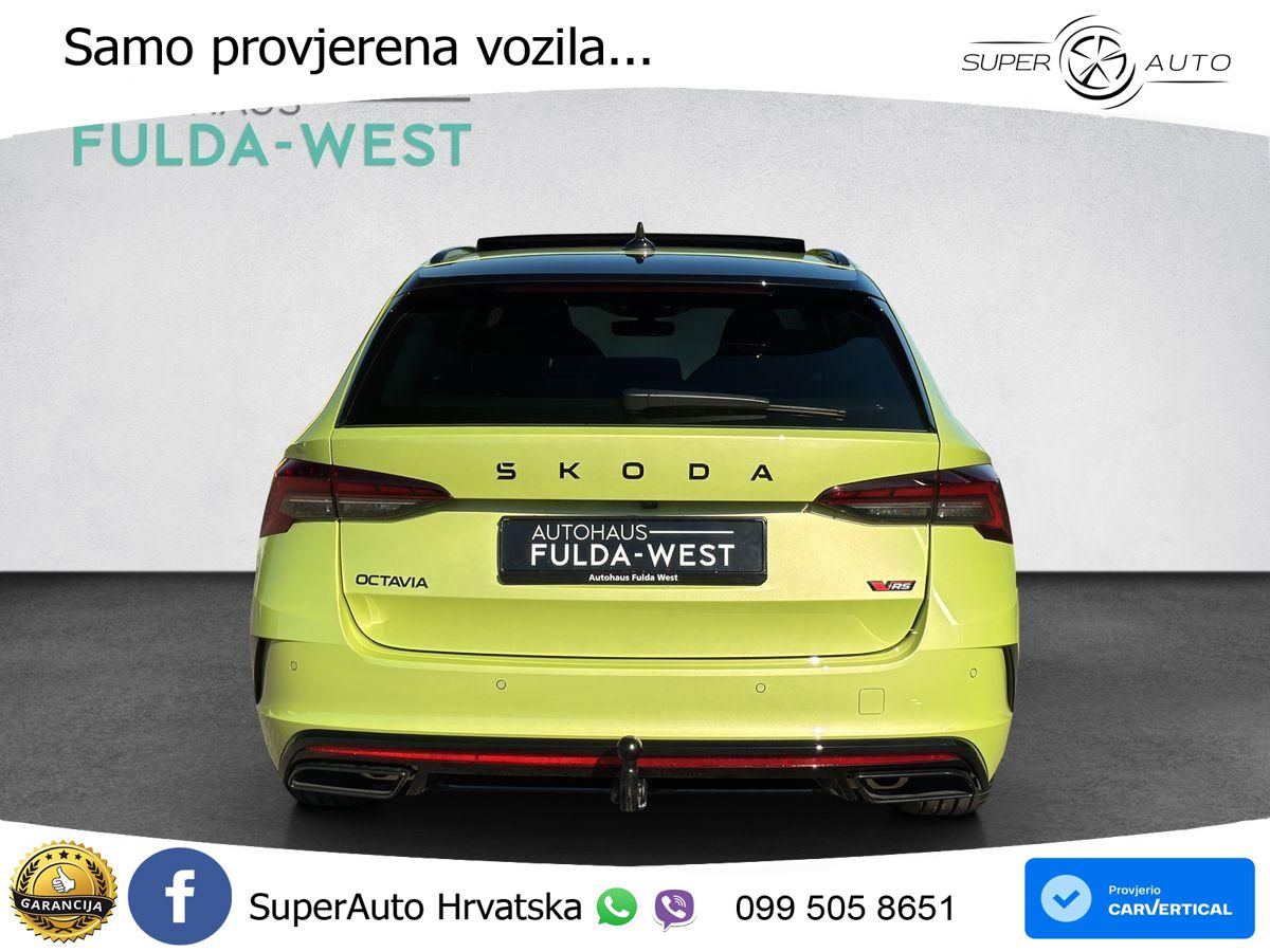 Škoda Octavia Combi RS 2.0 TSI (265 KS) DSG LED+GR SJED+ACC