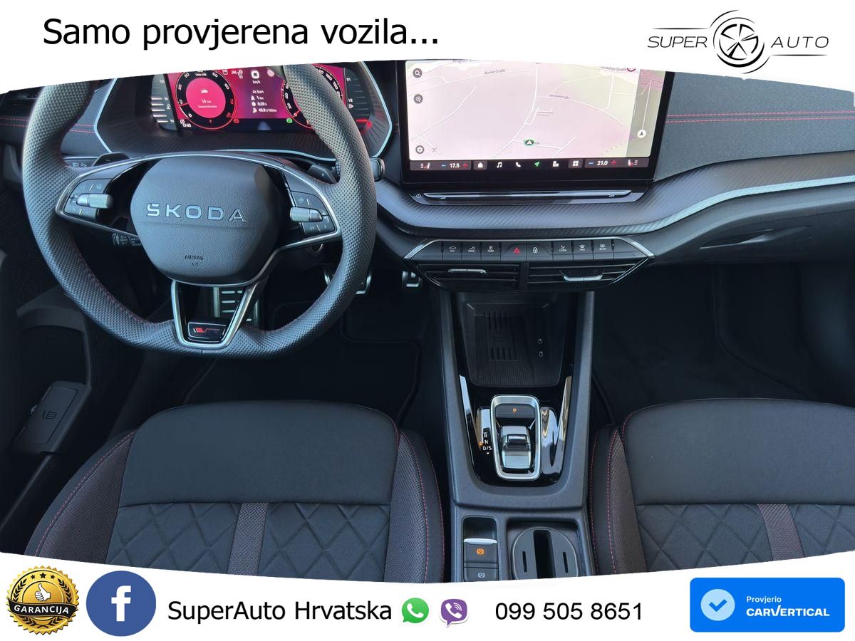 Škoda Octavia Combi RS 2.0 TSI (265 KS) DSG LED+GR SJED+ACC