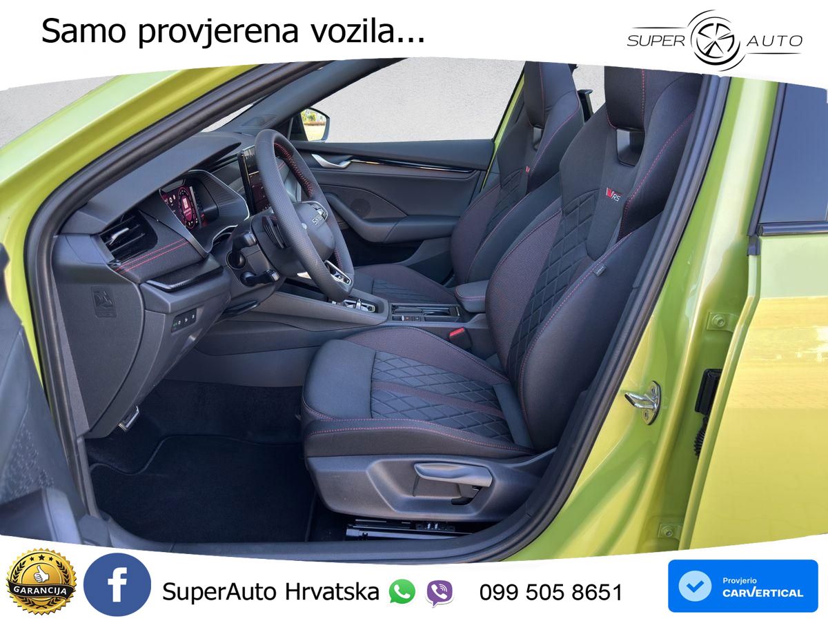 Škoda Octavia Combi RS 2.0 TSI (265 KS) DSG LED+GR SJED+ACC