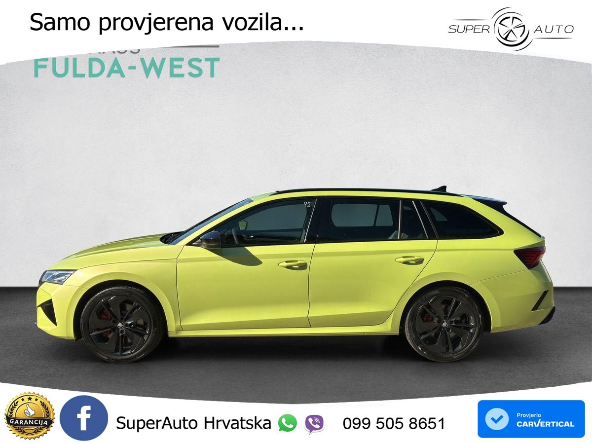 Škoda Octavia Combi RS 2.0 TSI (265 KS) DSG LED+GR SJED+ACC