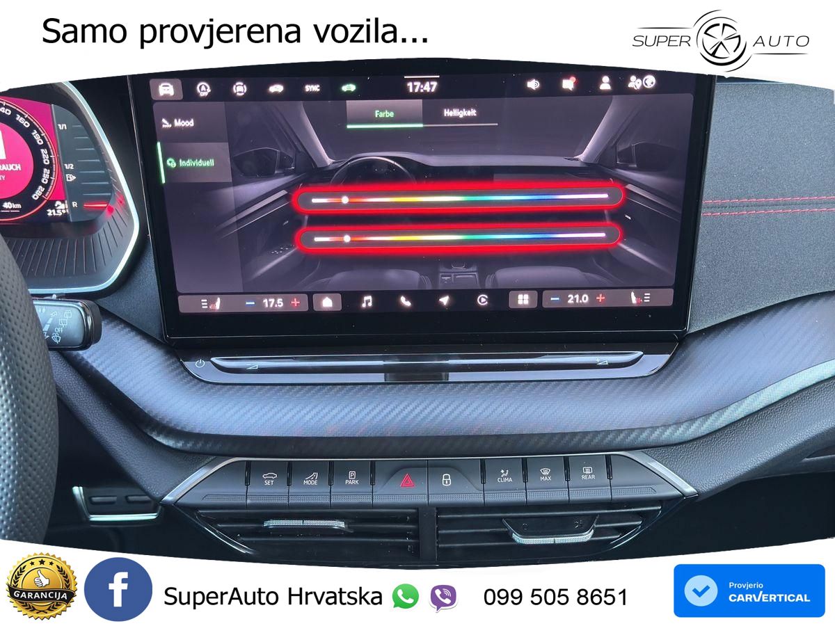 Škoda Octavia Combi RS 2.0 TSI (265 KS) DSG LED+GR SJED+ACC