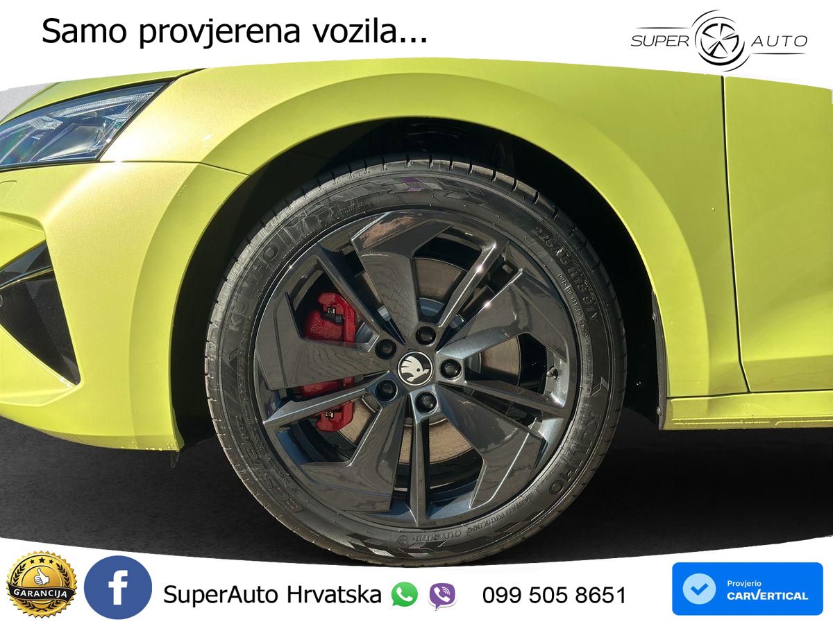Škoda Octavia Combi RS 2.0 TSI (265 KS) DSG LED+GR SJED+ACC