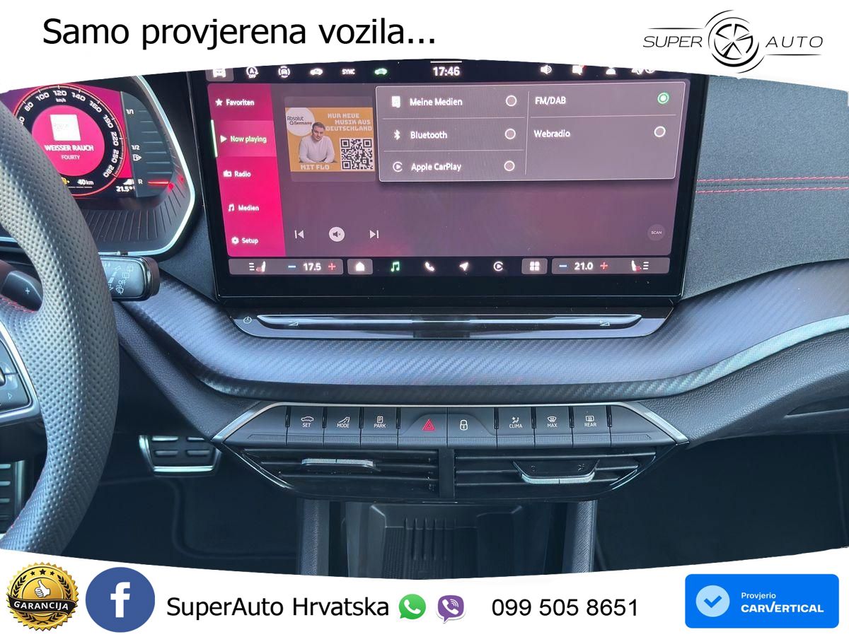 Škoda Octavia Combi RS 2.0 TSI (265 KS) DSG LED+GR SJED+ACC