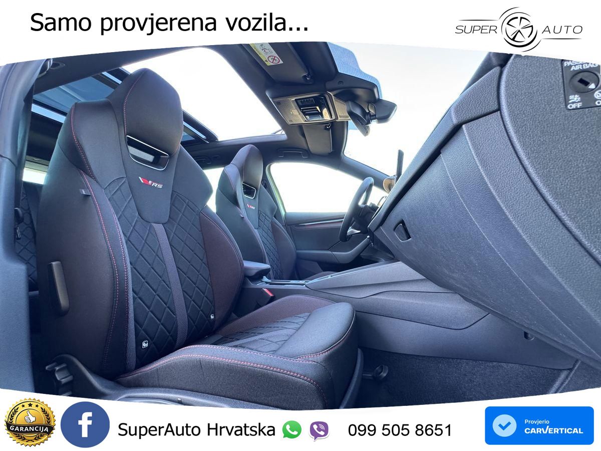 Škoda Octavia Combi RS 2.0 TSI (265 KS) DSG LED+GR SJED+ACC